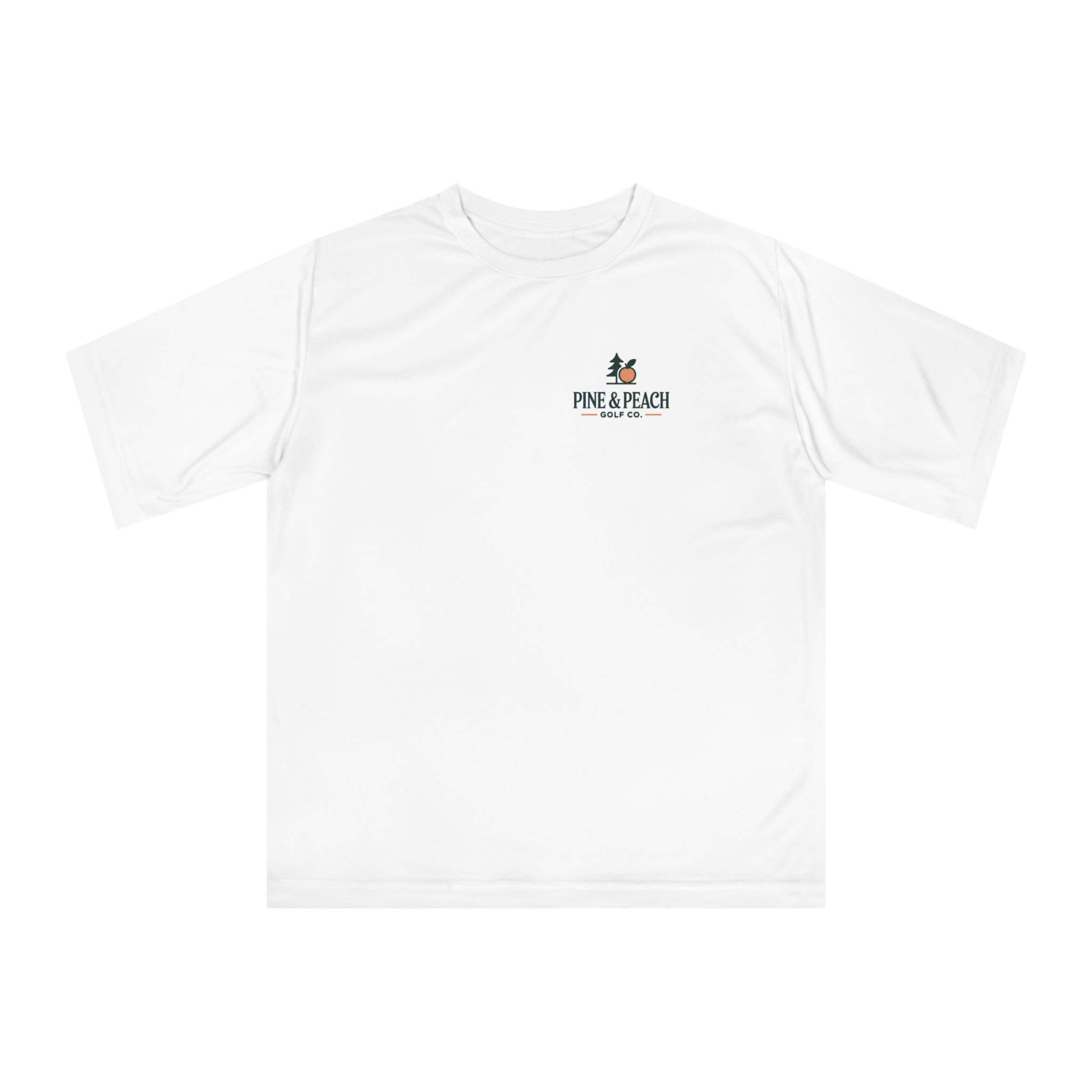 Pine & Peach Vintage Golf T-Shirt, Unisex Performance Tee