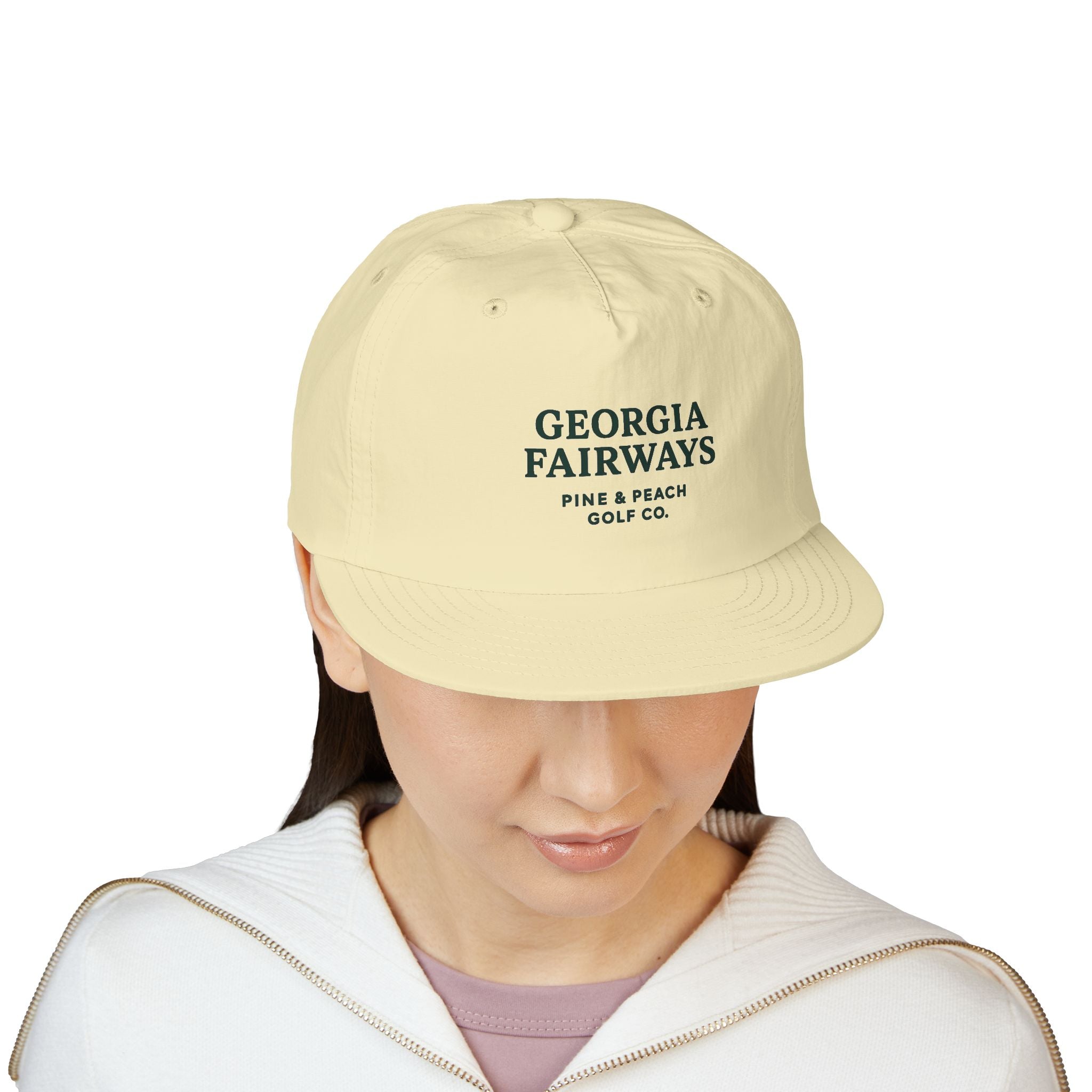 Georgia Fairways Surf Cap – Pine & Peach Golf Co. Embroidered Hat