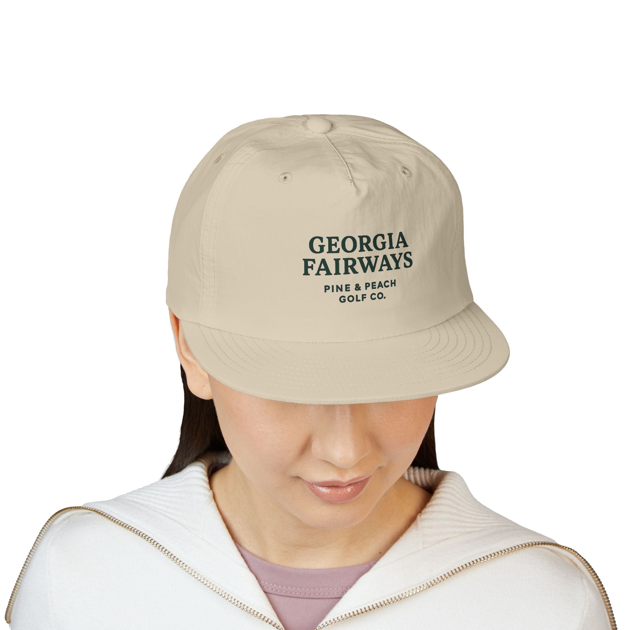 Georgia Fairways Surf Cap – Pine & Peach Golf Co. Embroidered Hat