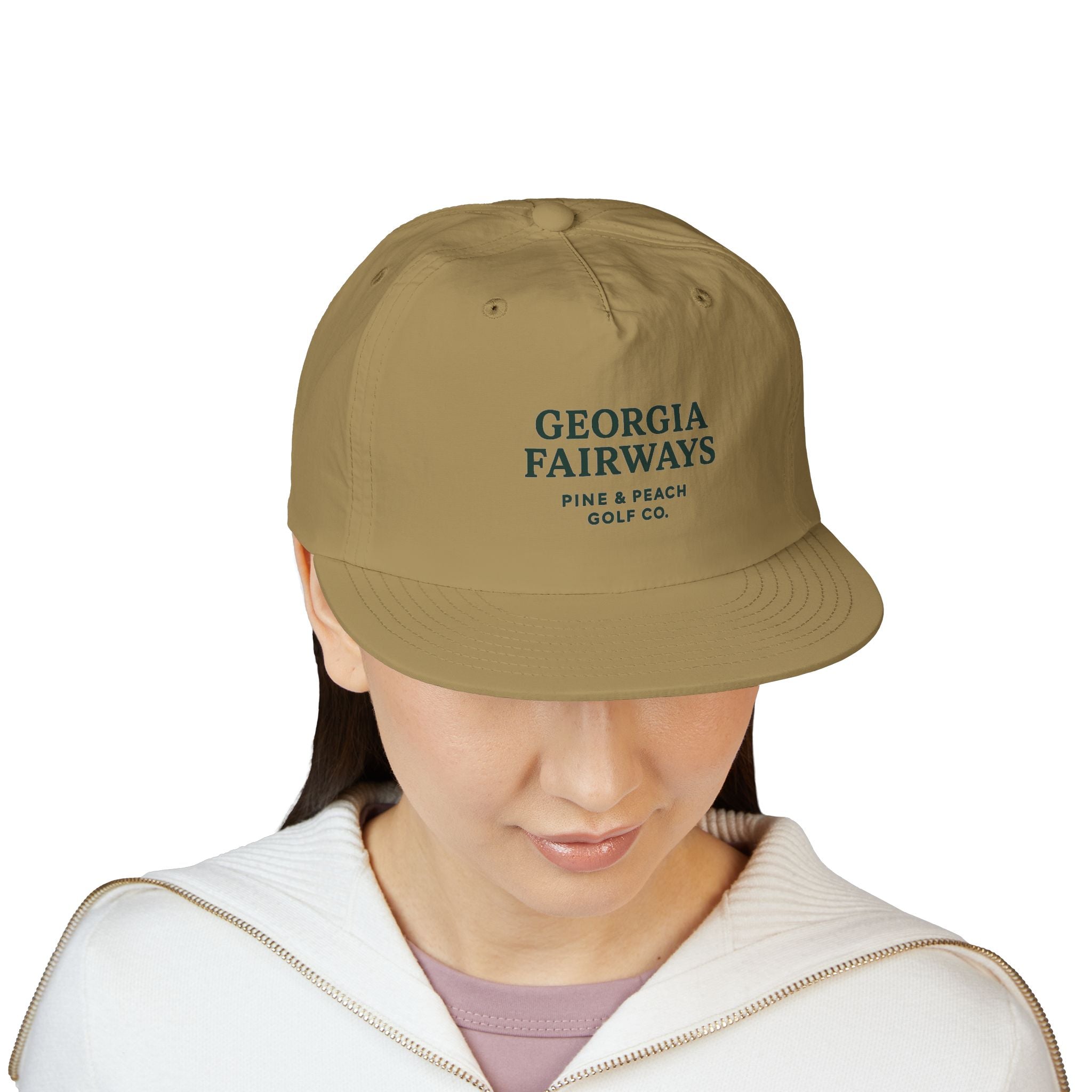 Georgia Fairways Surf Cap – Pine & Peach Golf Co. Embroidered Hat